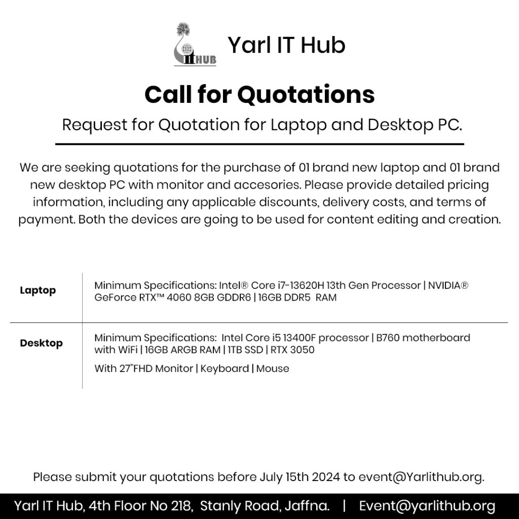 Request for Quotation 8